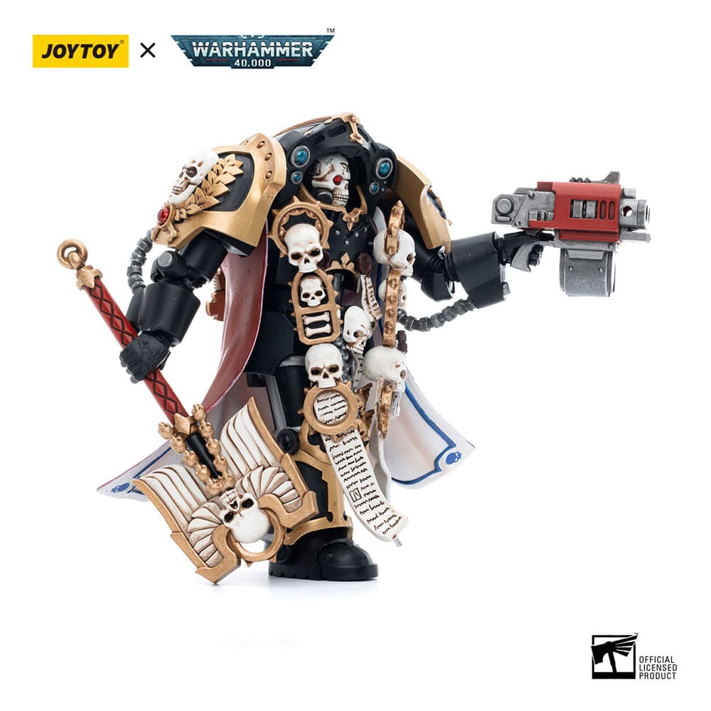 Warhammer 40k Action Figure 1/18 Ultramarines Terminator Chaplain Brother Vanius 12 cm - MangaShop.ro