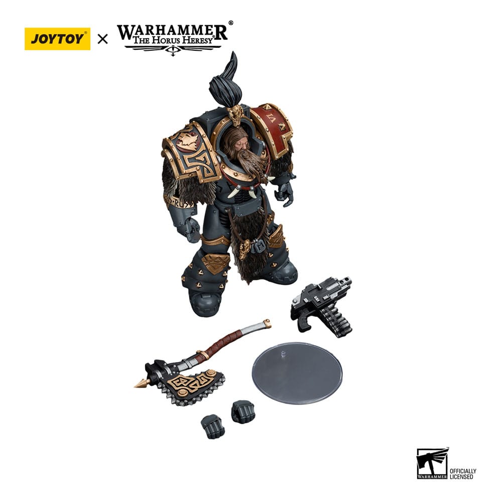 Warhammer The Horus Heresy Action Figure 1/18 Space Wolves Varagyr Wolf Guard Squad Varagyr Terminator 2 12 cm - MangaShop.ro