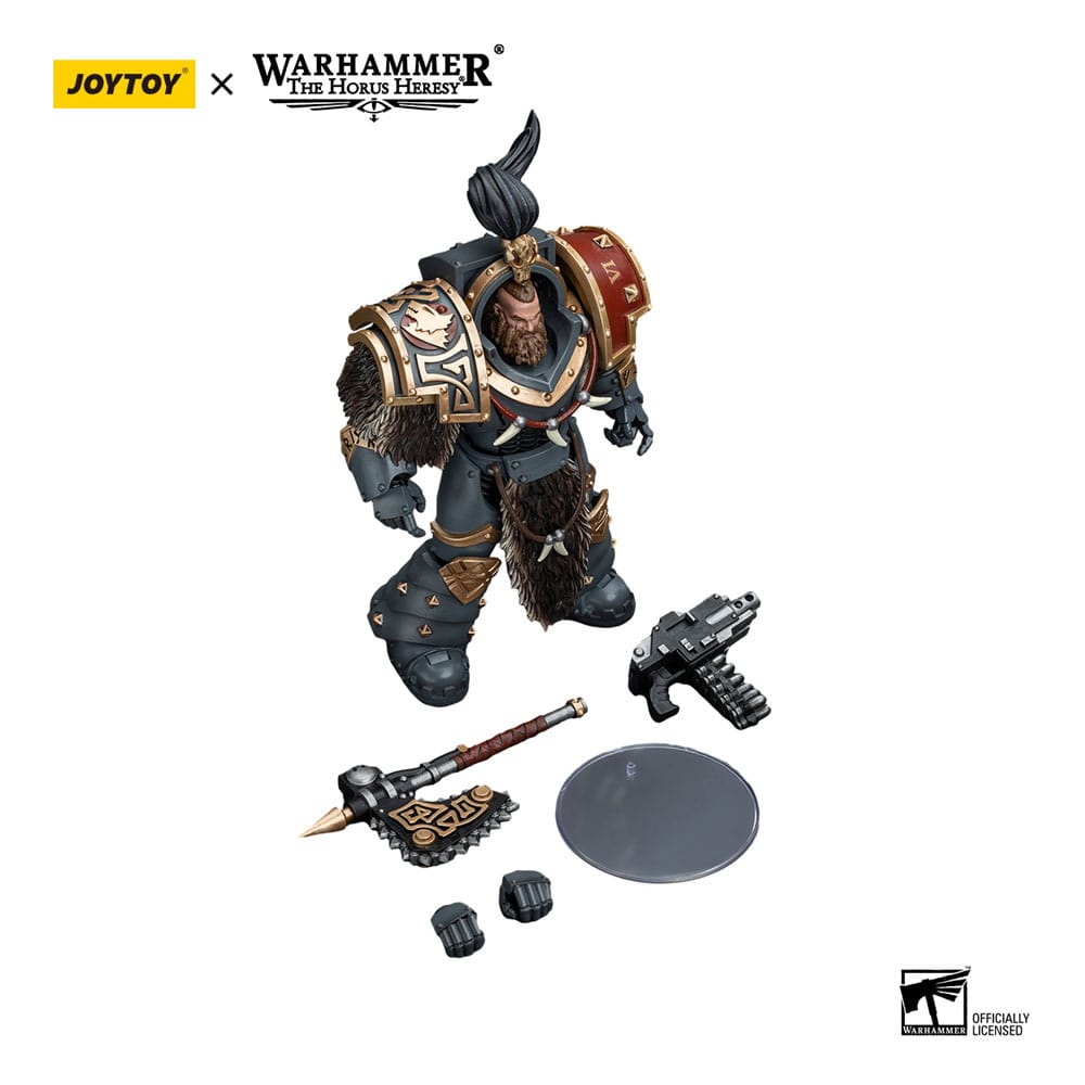 Warhammer The Horus Heresy Action Figure 1/18 Space Wolves Varagyr Wolf Guard Squad Varagyr Terminator 4 12 cm - MangaShop.ro