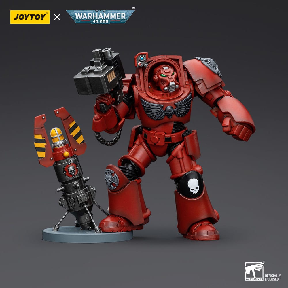 Warhammer 40,000 Action Figure 1/18 Blood Angels Terminator Squad Terminator with Storm Bolter 14 cm - MangaShop.ro