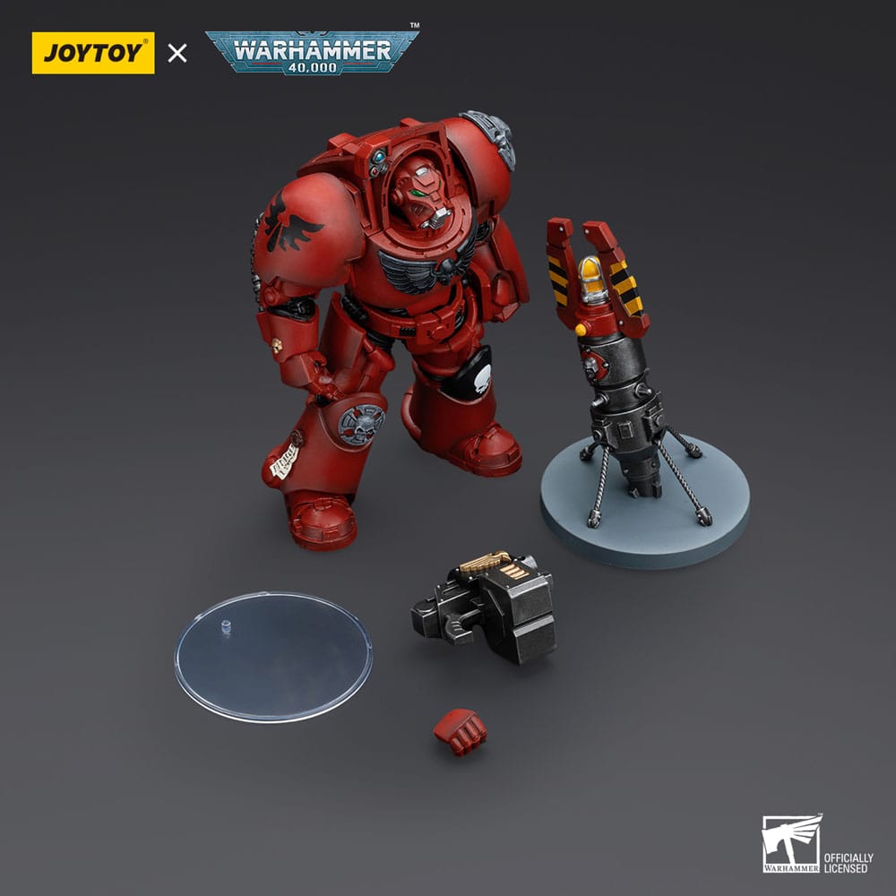 Warhammer 40,000 Action Figure 1/18 Blood Angels Terminator Squad Terminator with Storm Bolter 14 cm - MangaShop.ro