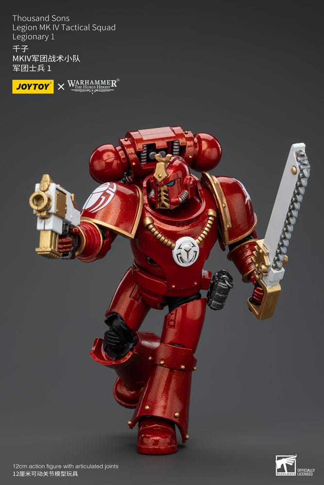 Warhammer The Horus Heresy Action Figure 1/18 Thousand Sons Legion MK IV Tactical Squad Legionary 1 12 cm - MangaShop.ro