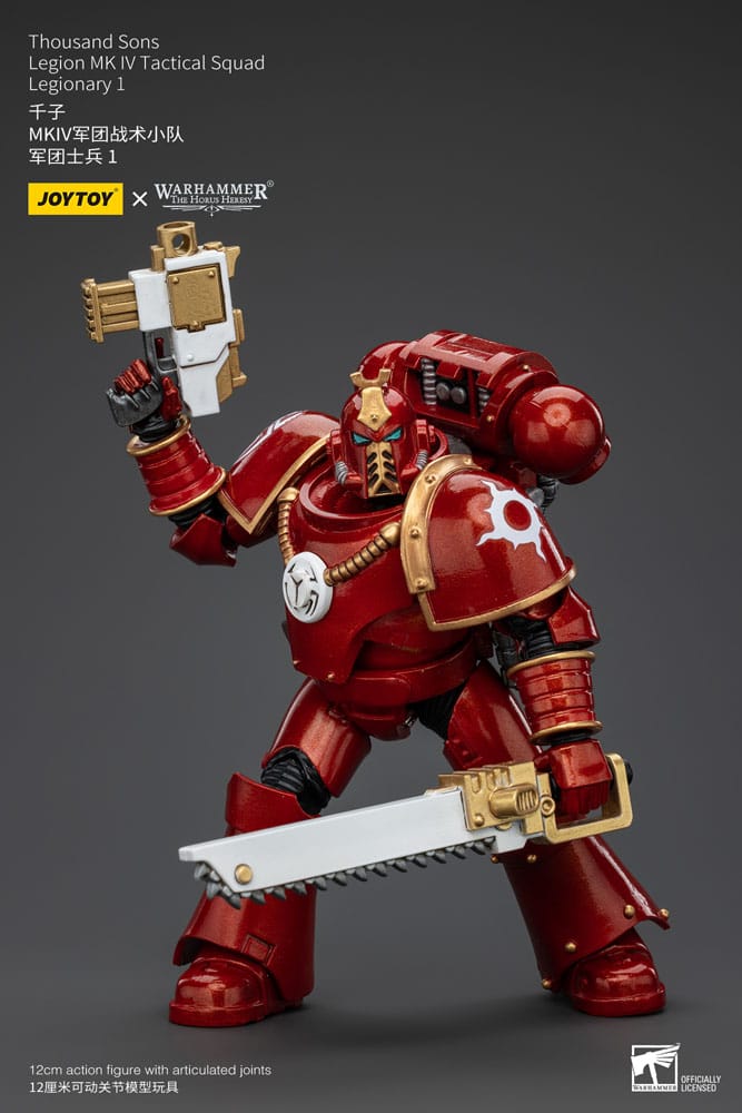 Warhammer The Horus Heresy Action Figure 1/18 Thousand Sons Legion MK IV Tactical Squad Legionary 1 12 cm - MangaShop.ro