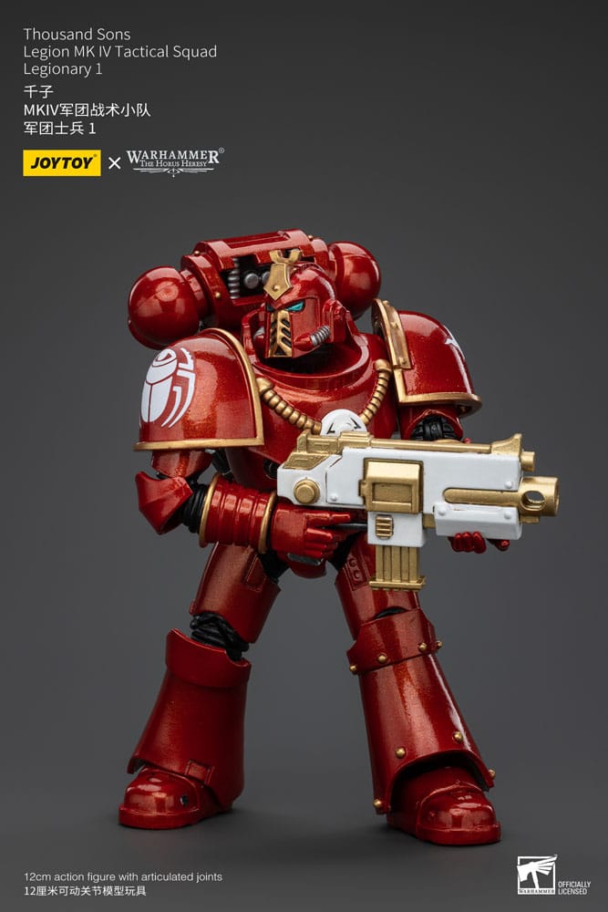 Warhammer The Horus Heresy Action Figure 1/18 Thousand Sons Legion MK IV Tactical Squad Legionary 1 12 cm - MangaShop.ro