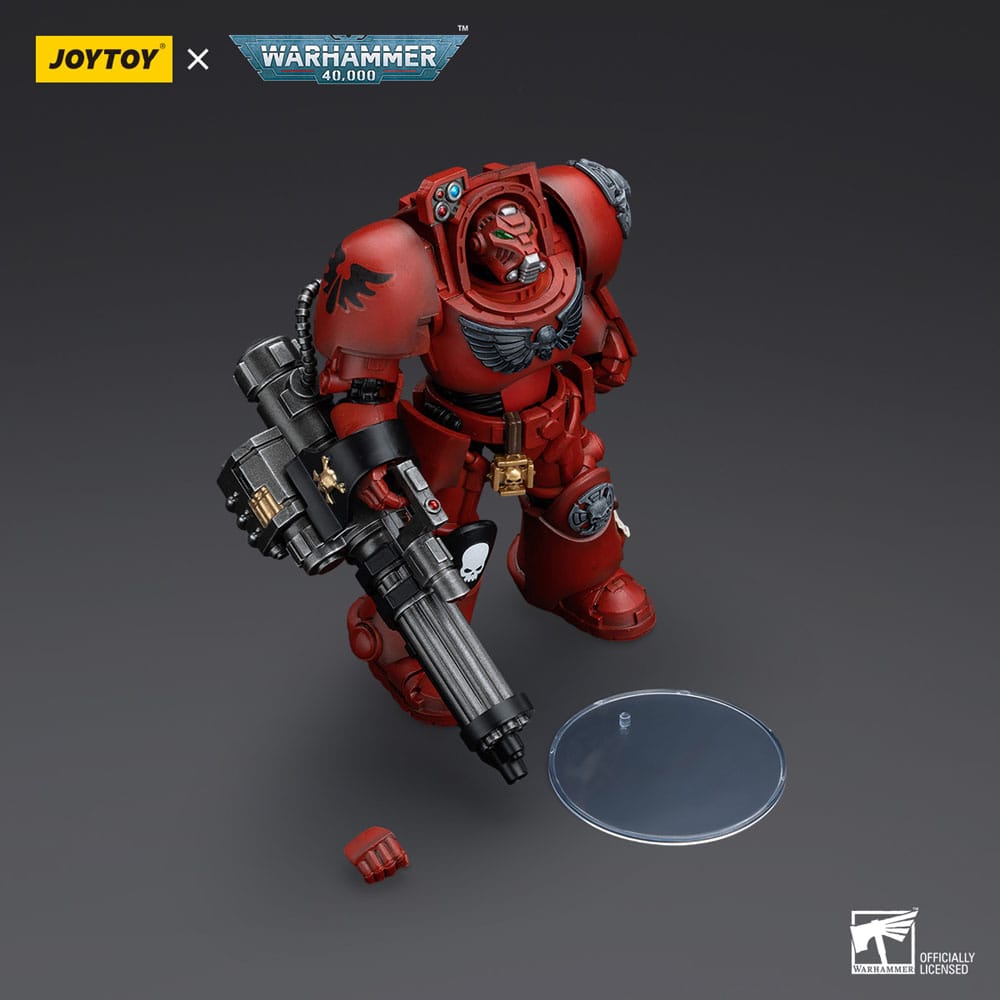 Warhammer The Horus Heresy Action Figure 1/18 Blood Angels Terminator Squad Terminator with Assault Cannon 14 cm - MangaShop.ro