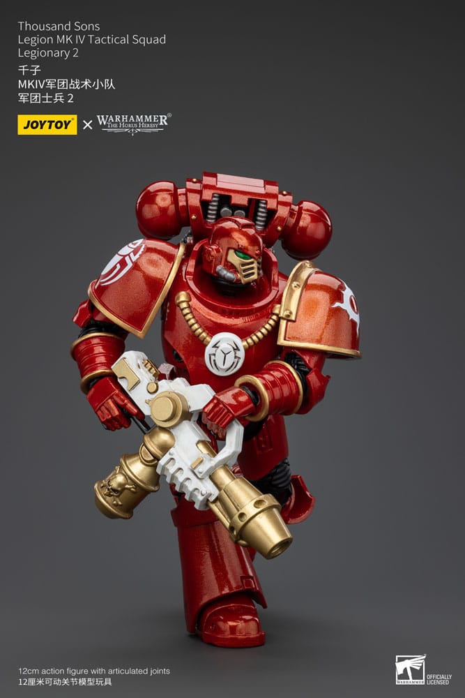 Warhammer The Horus Heresy Action Figure 1/18 Thousand Sons Legion MK IV Tactical Squad Legionary 2 12 cm - MangaShop.ro