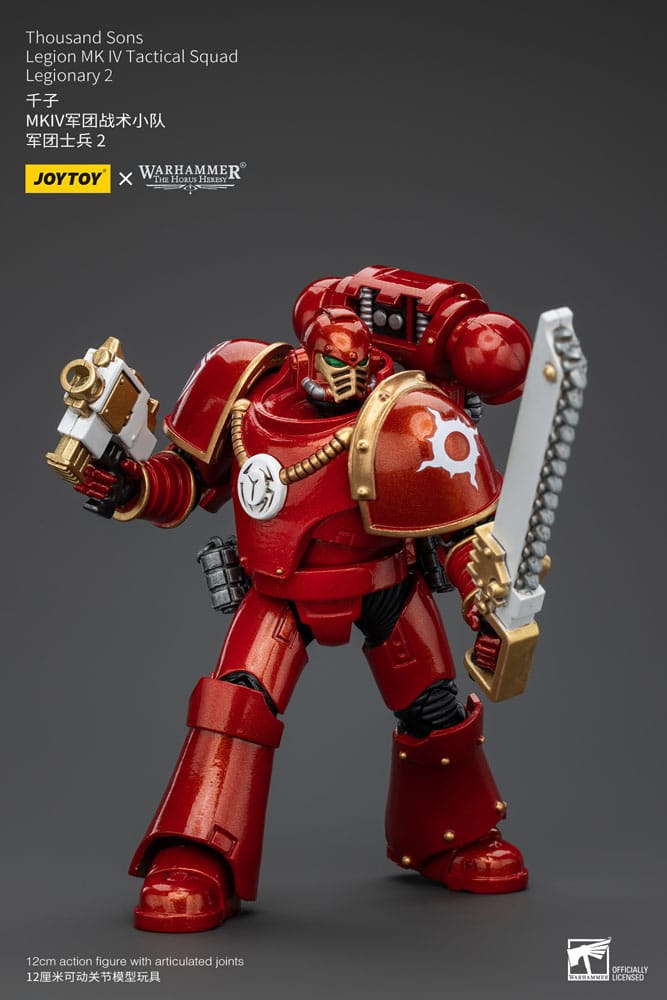 Warhammer The Horus Heresy Action Figure 1/18 Thousand Sons Legion MK IV Tactical Squad Legionary 2 12 cm - MangaShop.ro