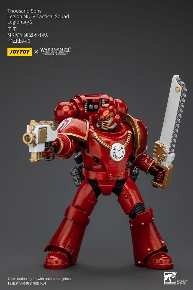 Warhammer The Horus Heresy Action Figure 1/18 Thousand Sons Legion MK IV Tactical Squad Legionary 2 12 cm - MangaShop.ro