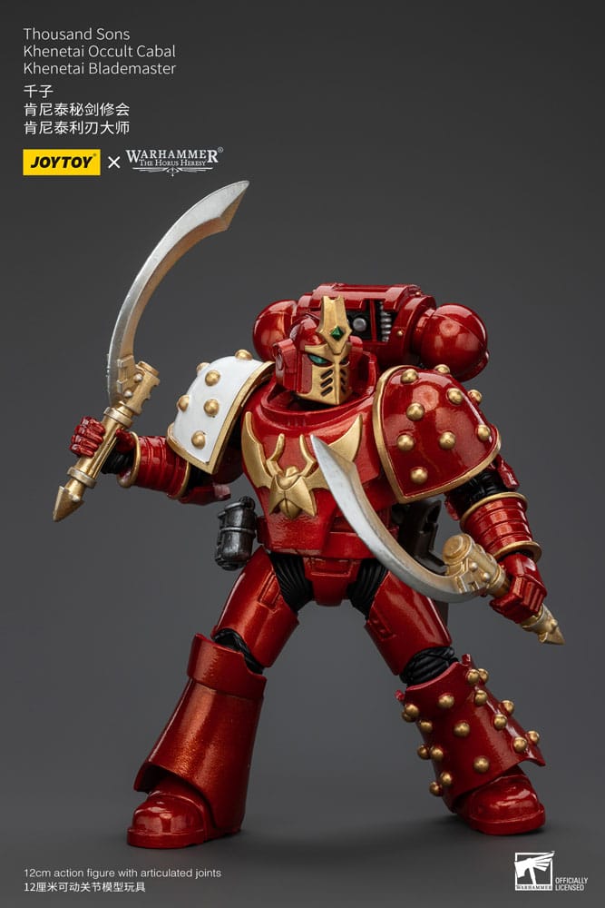 Warhammer The Horus Heresy Action Figure 1/18 Thousand Sons Khenetai Occult Cabal Khenetai Blademaster 12 cm - MangaShop.ro