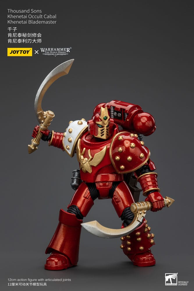Warhammer The Horus Heresy Action Figure 1/18 Thousand Sons Khenetai Occult Cabal Khenetai Blademaster 12 cm - MangaShop.ro