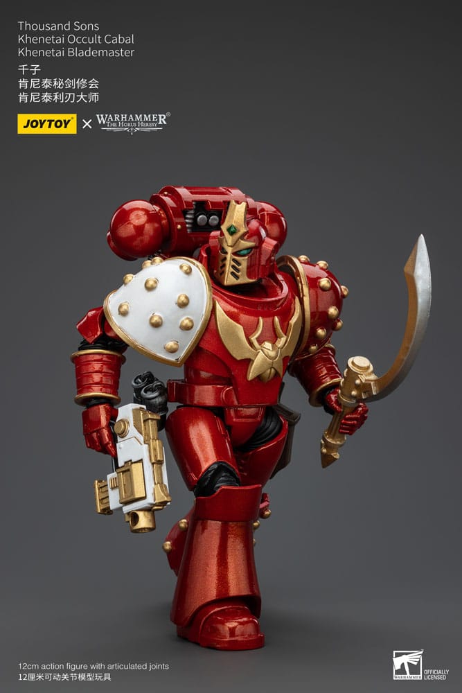 Warhammer The Horus Heresy Action Figure 1/18 Thousand Sons Khenetai Occult Cabal Khenetai Blademaster 12 cm - MangaShop.ro