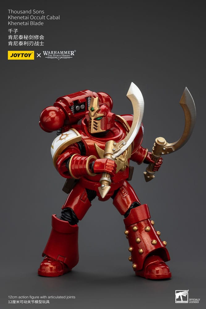 Warhammer The Horus Heresy Action Figure 1/18 Thousand Sons Khenetai Occult Cabal Khenetai Blade 12 cm - MangaShop.ro
