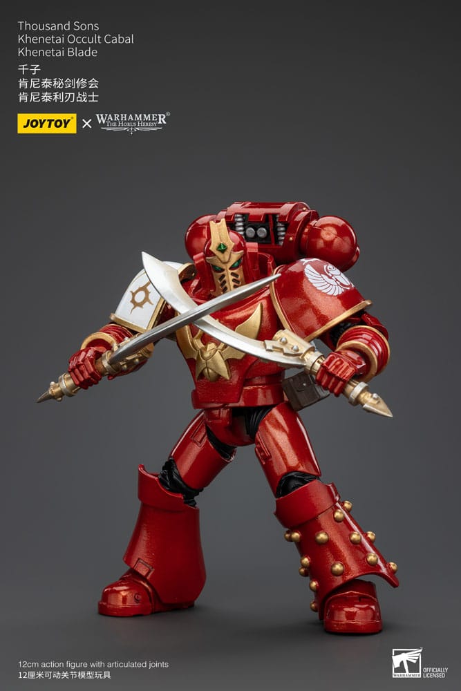 Warhammer The Horus Heresy Action Figure 1/18 Thousand Sons Khenetai Occult Cabal Khenetai Blade 12 cm - MangaShop.ro