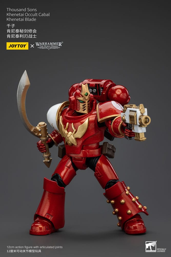 Warhammer The Horus Heresy Action Figure 1/18 Thousand Sons Khenetai Occult Cabal Khenetai Blade 12 cm - MangaShop.ro