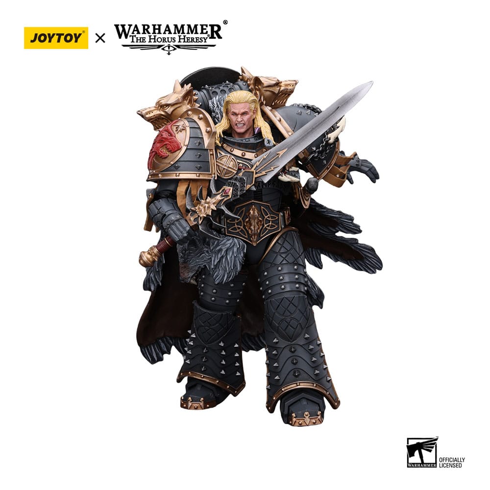 Warhammer The Horus Heresy Action Figure 1/18 Space Wolves Leman Russ Primarch of the VIth Legion 12 cm - MangaShop.ro