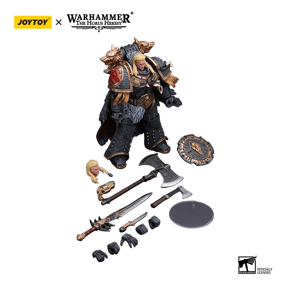 Warhammer The Horus Heresy Action Figure 1/18 Space Wolves Leman Russ Primarch of the VIth Legion 12 cm - MangaShop.ro