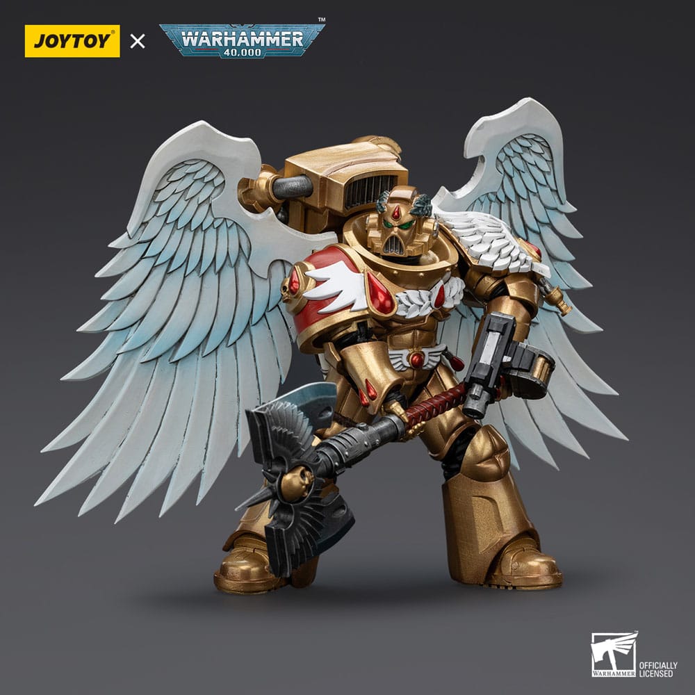 Warhammer The Horus Heresy Action Figure 1/18 Blood Angels Sanguinary Guard with Encarmine Axe 12 cm - MangaShop.ro