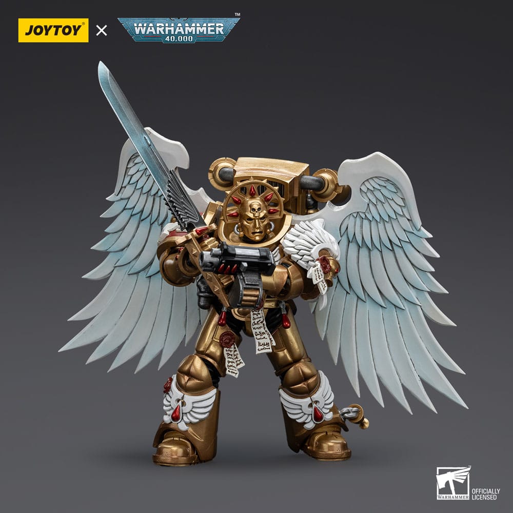Warhammer The Horus Heresy Action Figure 1/18 Blood Angels Sanguinary Guard with Encarmine Sword 1 12 cm - MangaShop.ro