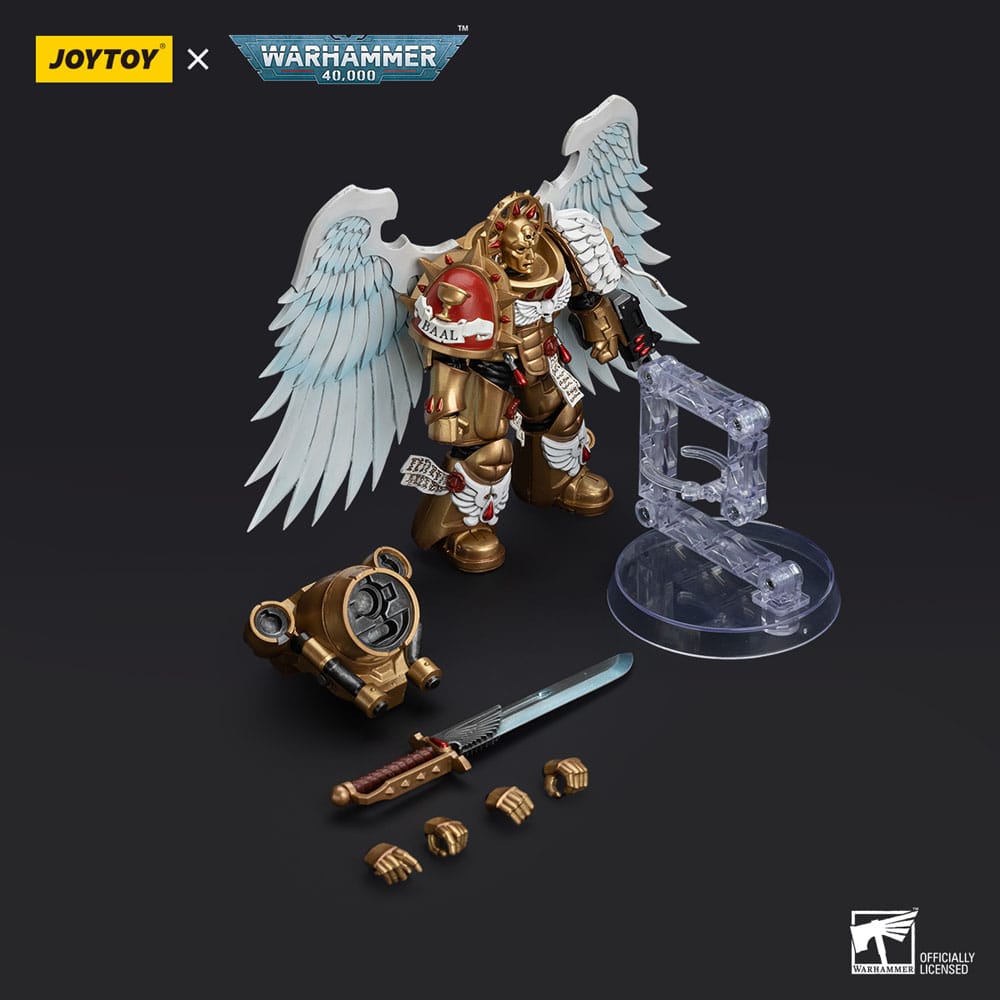 Warhammer The Horus Heresy Action Figure 1/18 Blood Angels Sanguinary Guard with Encarmine Sword 1 12 cm - MangaShop.ro