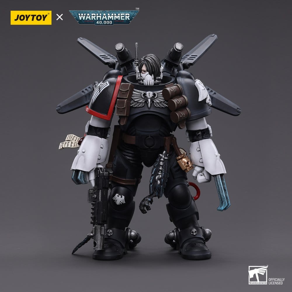 Warhammer 40,000 Action Figure Raven Guard Chapter Master Kayvaan Shrike 12 cm - MangaShop.ro