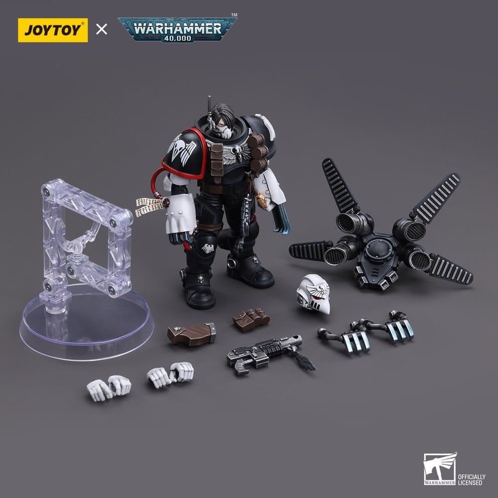 Warhammer 40,000 Action Figure Raven Guard Chapter Master Kayvaan Shrike 12 cm - MangaShop.ro