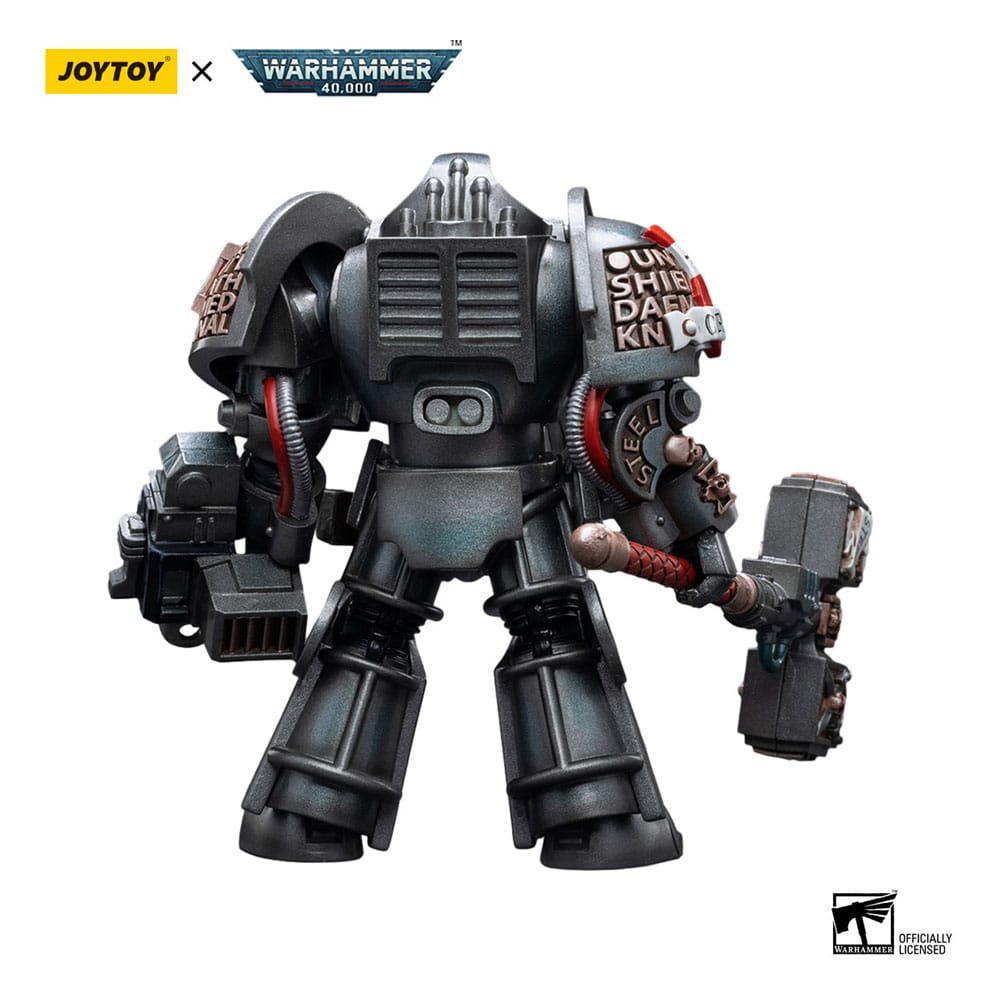 Warhammer 40k Action Figure 1/18 Grey Knights Nemesis Dreadknight (Including Grey Knights Terminator Caddon Vibova) 12 cm - MangaShop.ro