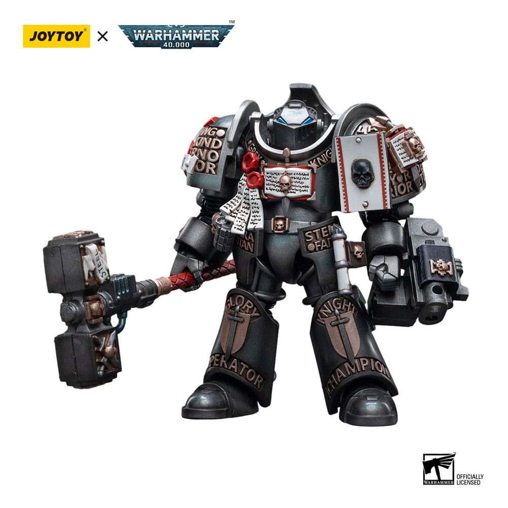 Warhammer 40k Action Figure 1/18 Grey Knights Nemesis Dreadknight (Including Grey Knights Terminator Caddon Vibova) 12 cm - MangaShop.ro