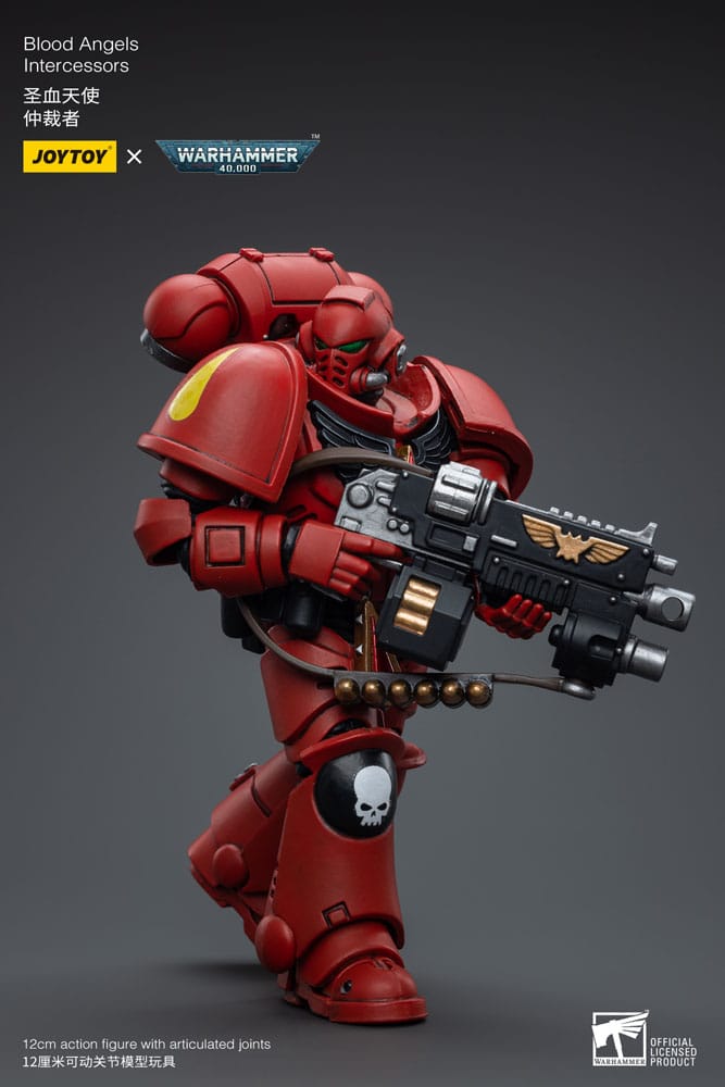 Warhammer 40k Action Figure 1/18 Blood Angels Intercessors 12 cm - MangaShop.ro