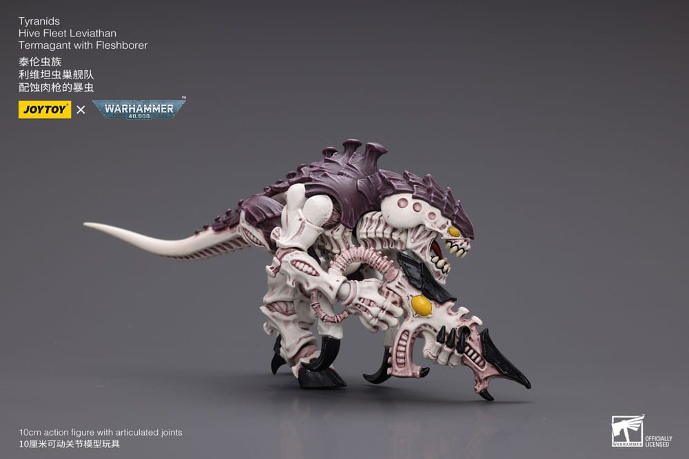 Warhammer 40k Action Figure 1/18 Tyranids Hive Fleet Leviathan Termagant with Fleshborer 12 cm - MangaShop.ro
