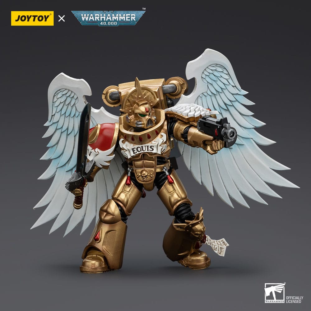 Warhammer The Horus Heresy Action Figure 1/18 Blood Angels Sanguinary Guard with Encarmine Sword 2 12 cm - MangaShop.ro