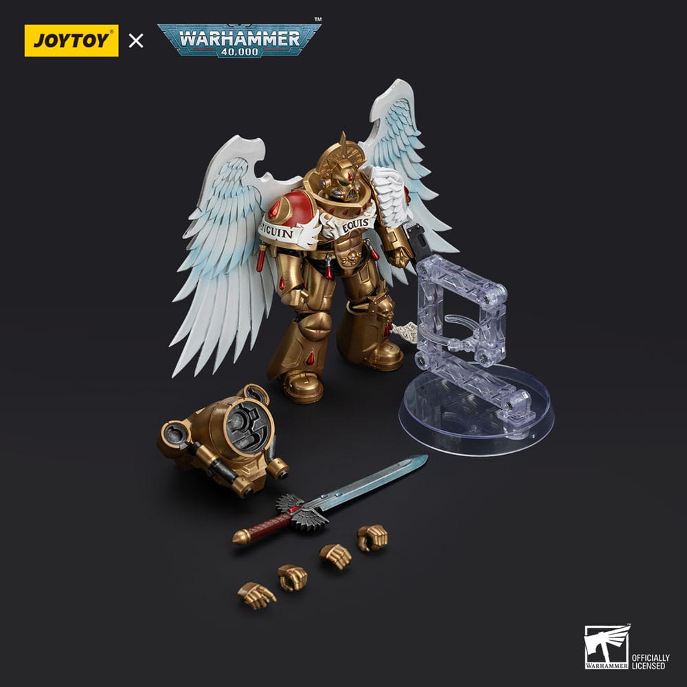 Warhammer The Horus Heresy Action Figure 1/18 Blood Angels Sanguinary Guard with Encarmine Sword 2 12 cm - MangaShop.ro