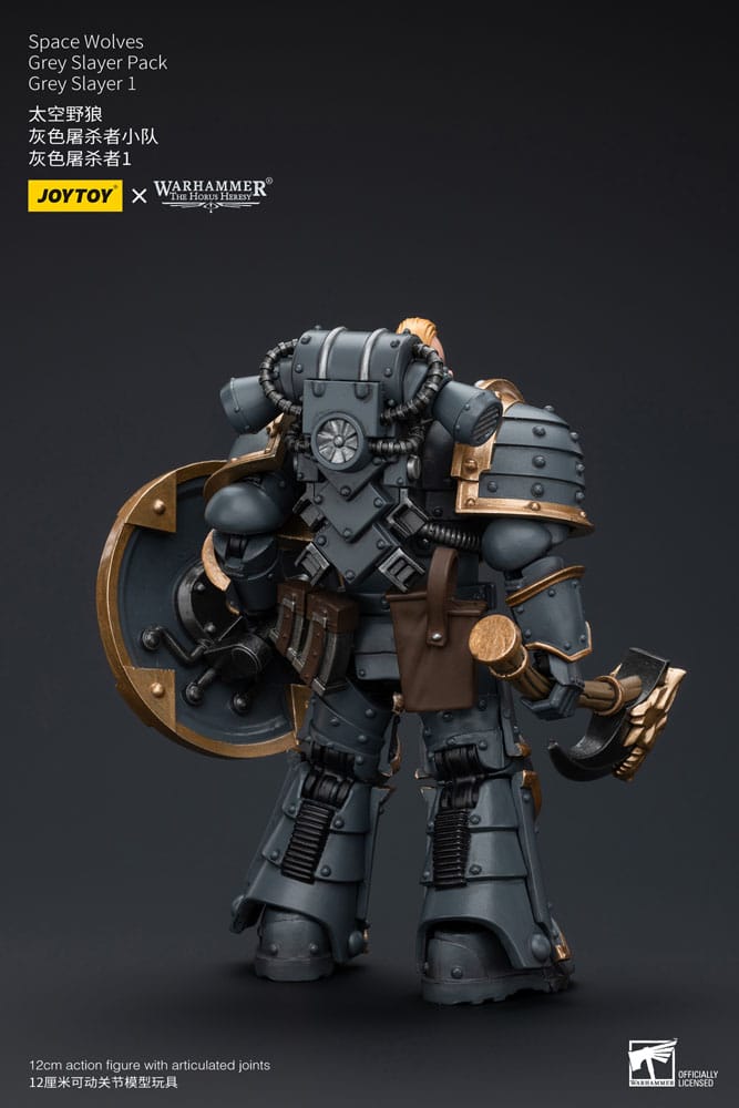 Warhammer The Horus Heresy Action Figure 1/18 Space Wolves Grey Slayer Pack Grey Slayer 1 12 cm - MangaShop.ro