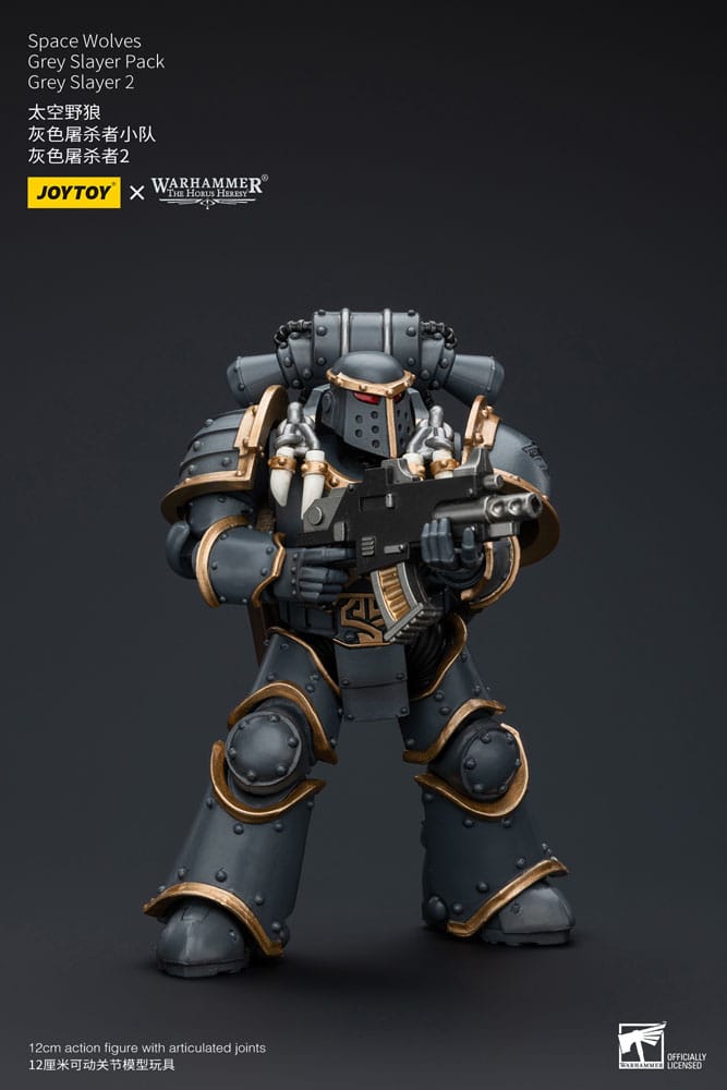 Warhammer The Horus Heresy Action Figure 1/18 Space Wolves Grey Slayer Pack Grey Slayer 2 12 cm - MangaShop.ro