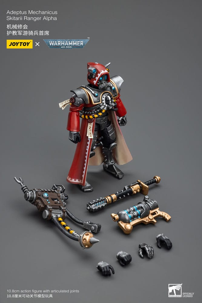 Warhammer 40k Action Figure 1/18 Adeptus Mechanicus Skitarii Ranger Alpha - MangaShop.ro