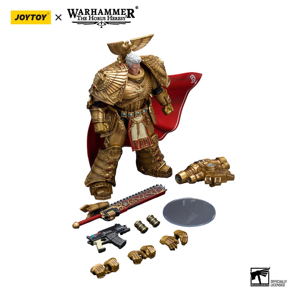 Warhammer The Horus Heresy Action Figure 1/18 Imperial Fists Rogal Dorn Primarch of the 7th Legion 12 cm - MangaShop.ro