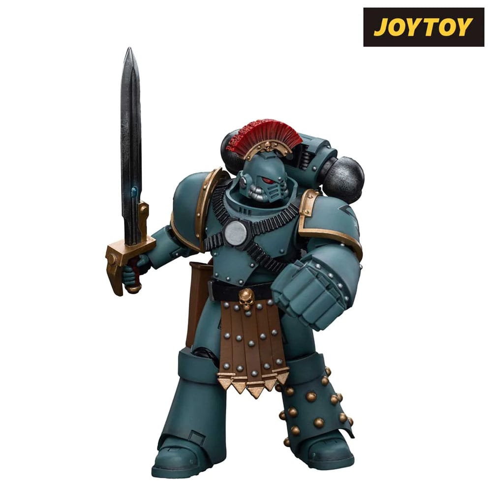 Warhammer The Horus Heresy Action Figure 1/18 Sons of Horus MKIV Tactical Squad Sergeant with Power Fist 12 cm - MangaShop.ro