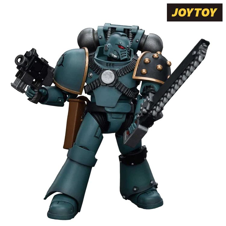 Warhammer The Horus Heresy Action Figure 1/18 Sons of Horus MKIV Tactical Squad Legionary with Bolter 12 cm - MangaShop.ro