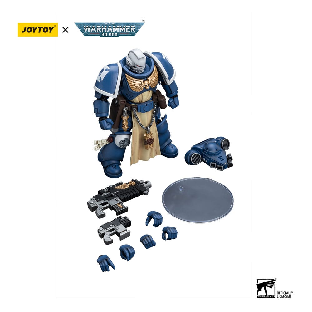 Warhammer 40k Action Figure 1/18 Ultramarines Sternguard Veteran with Bolt Rifle 12 cm - MangaShop.ro