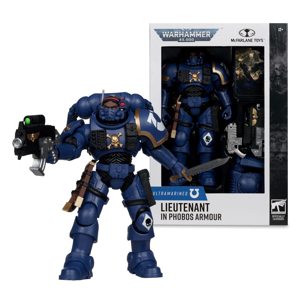 Warhammer 40,000 Action Figure Lieutenant in Phobos Armor (Ultramarines) 18 cm - MangaShop.ro