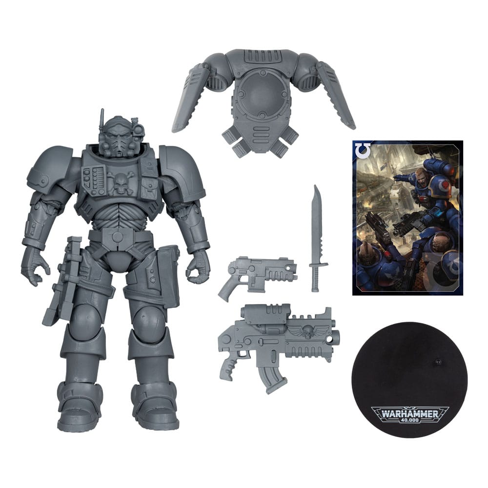 Warhammer 40,000 Action Figure Lieutenant in Phobos Armor (Ultramarines) (Artist Proof) 18 cm - MangaShop.ro