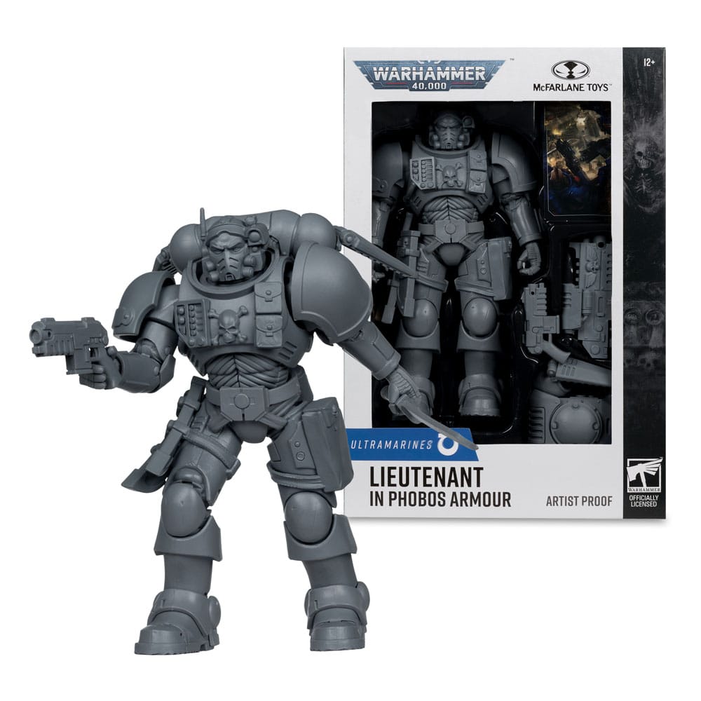 Warhammer 40,000 Action Figure Lieutenant in Phobos Armor (Ultramarines) (Artist Proof) 18 cm - MangaShop.ro