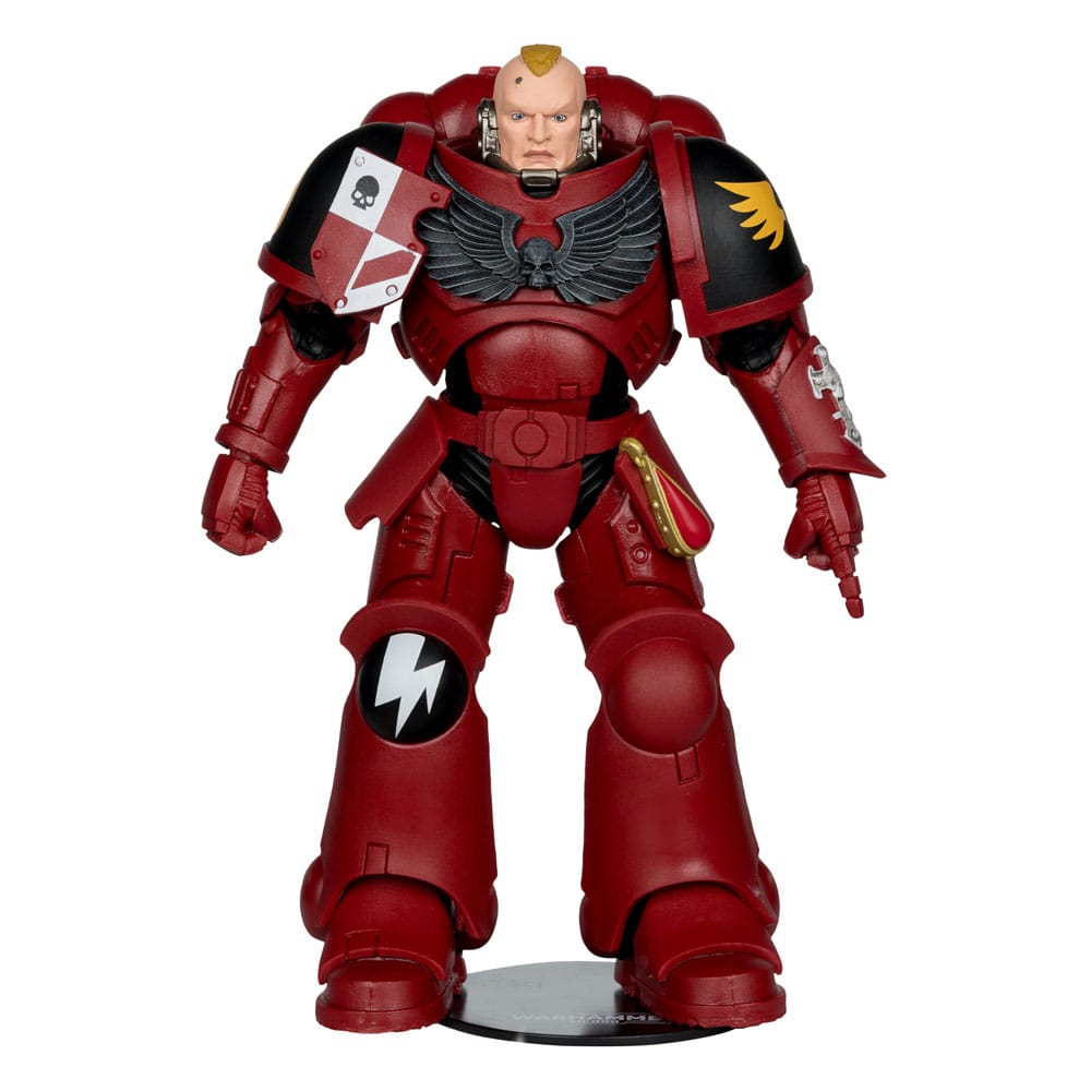 Warhammer 40,000 Action Figure Assault Intercessor Sergeant (Blood Angel) 18 cm - MangaShop.ro