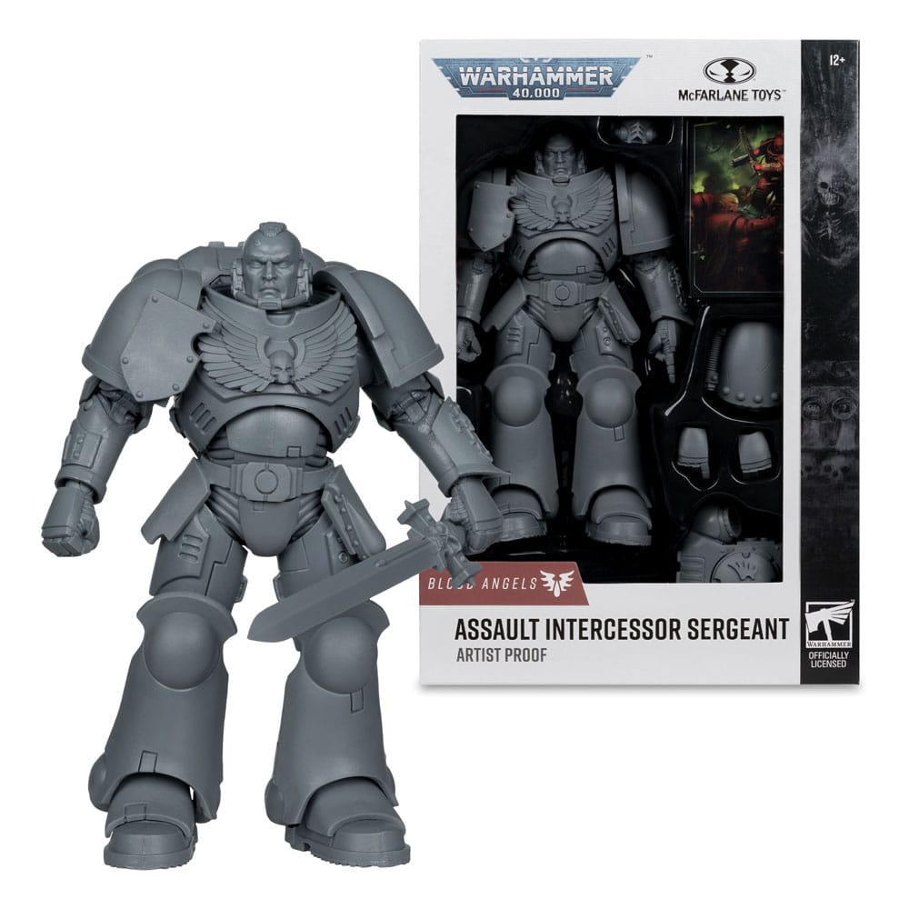 Warhammer 40,000 Action Figure Assault Intercessor Sergeant (Blood Angel) (Artist Proof) 18 cm - MangaShop.ro