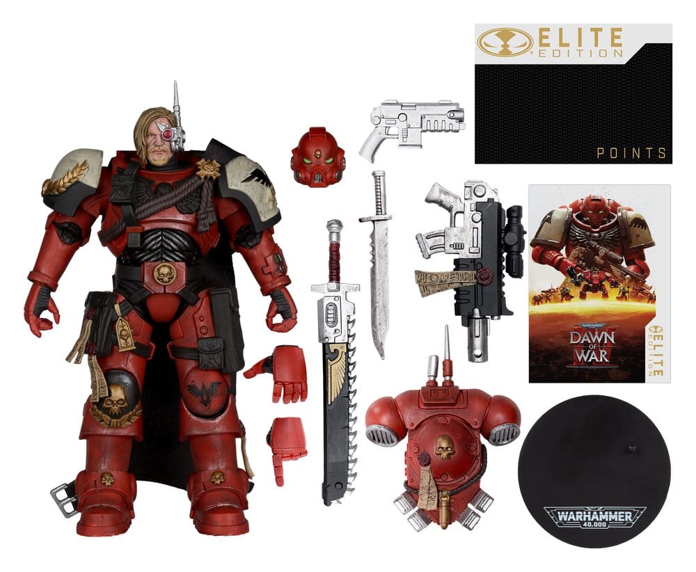Warhammer 40,000 Dawn of War McFarlane Elite Edition Action Figure Captain Cyrus (Dawn of War 4) 20 cm - MangaShop.ro