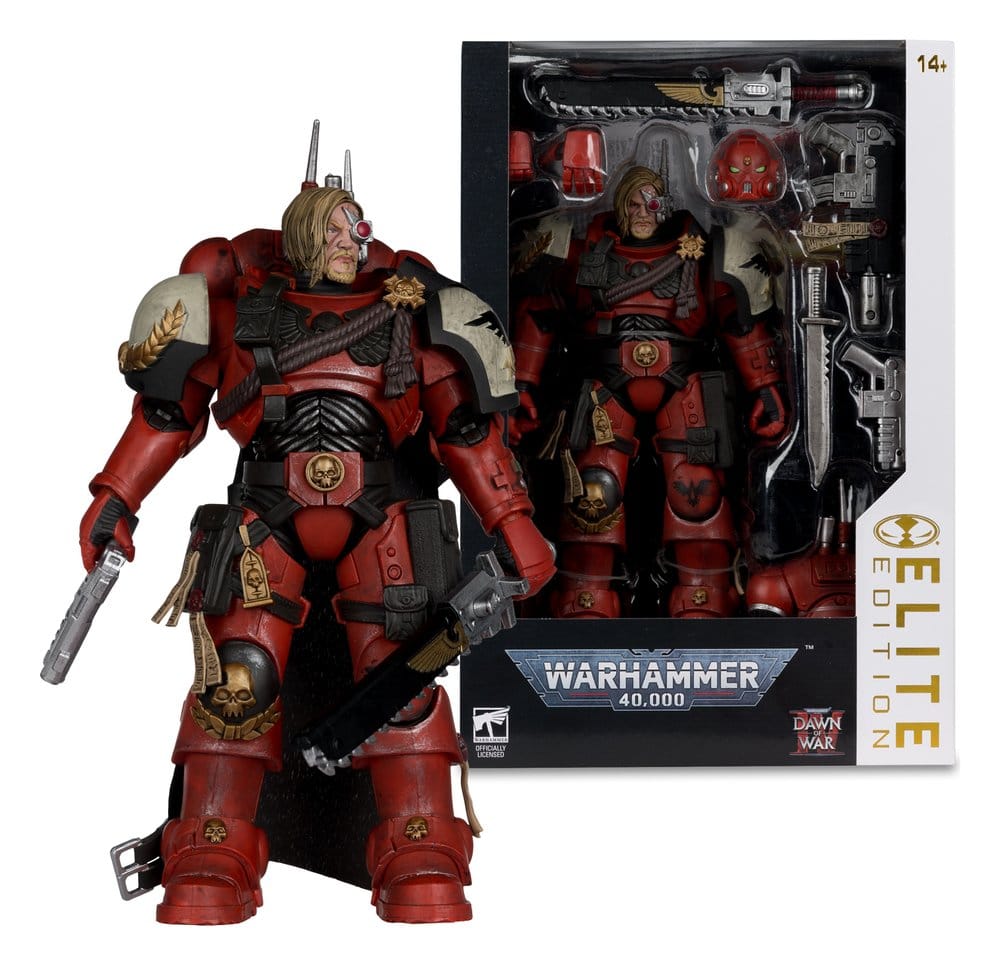 Warhammer 40,000 Dawn of War McFarlane Elite Edition Action Figure Captain Cyrus (Dawn of War 4) 20 cm - MangaShop.ro