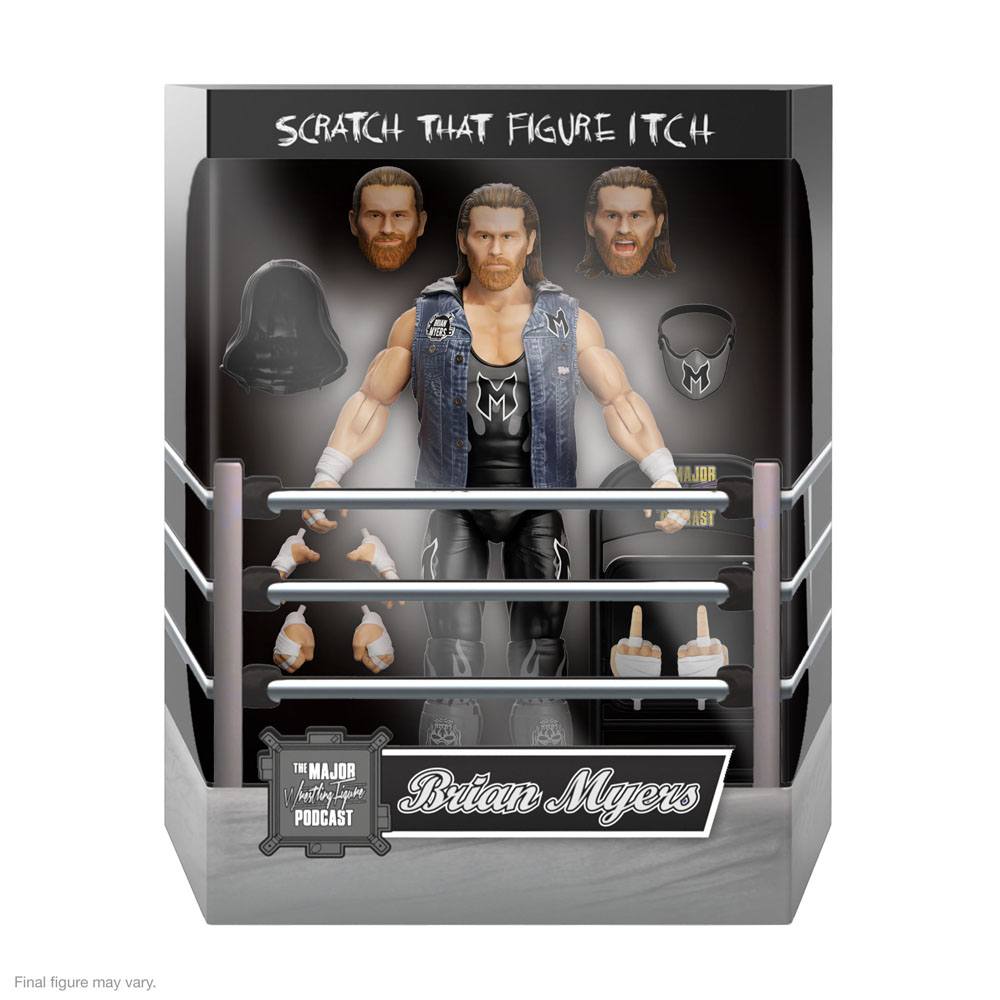 Major Wrestling Podcast Ultimates Action Figure Wave 2 Brian Myers (Most Professional Wrestler) 18 cm - MangaShop.ro