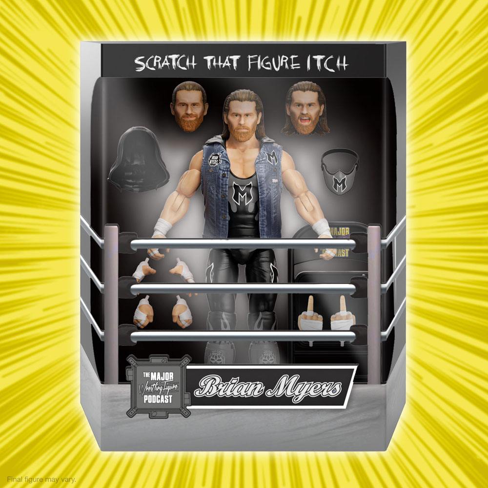 Major Wrestling Podcast Ultimates Action Figure Wave 2 Brian Myers (Most Professional Wrestler) 18 cm - MangaShop.ro