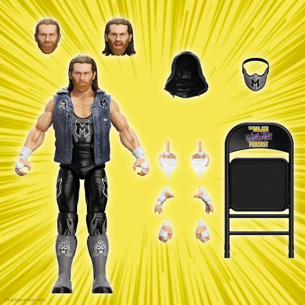 Major Wrestling Podcast Ultimates Action Figure Wave 2 Brian Myers (Most Professional Wrestler) 18 cm - MangaShop.ro