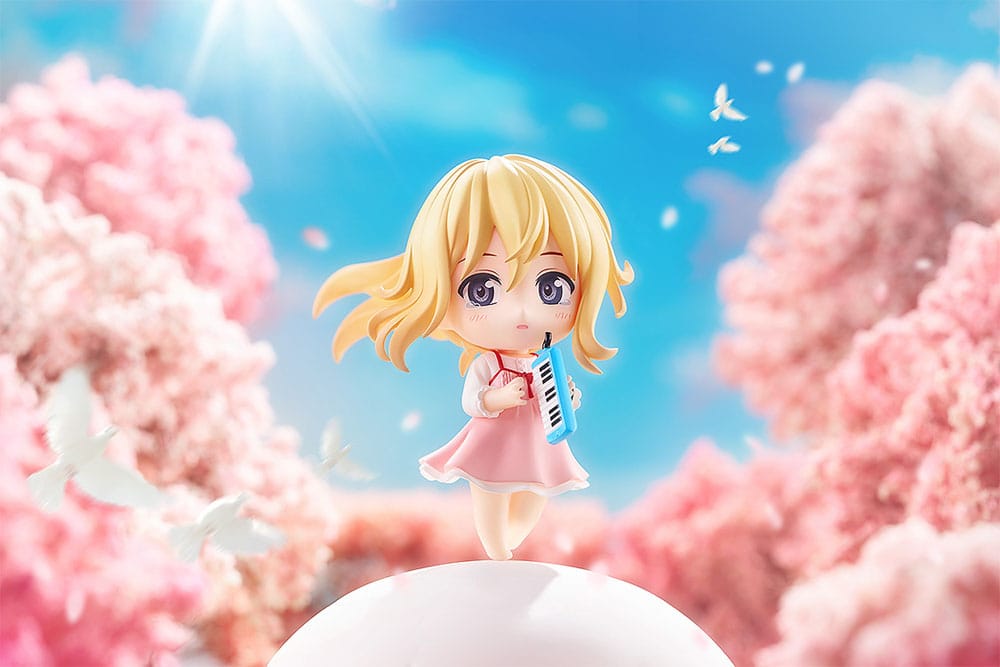 Your Lie in April Nendoroid Action Figure Light Kaori Miyazono: Spring of Beginning Ver. 10 cm - MangaShop.ro