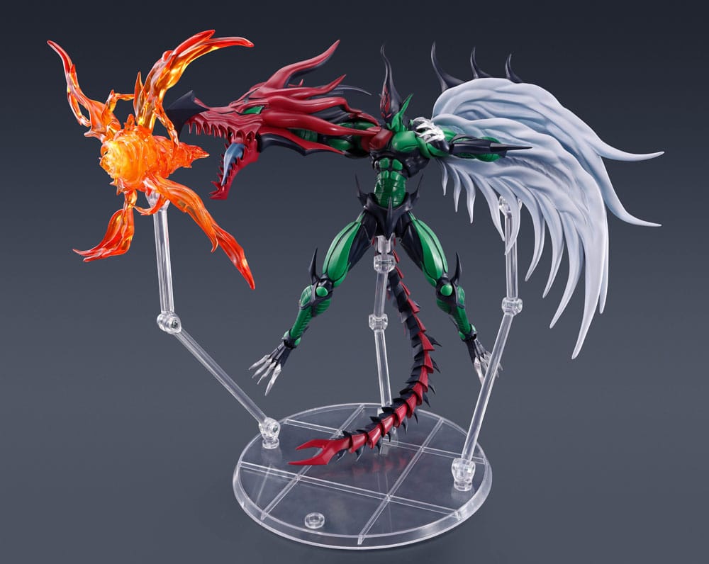 Yu-Gi-Oh! S.H. MonsterArts Action Figure Elemental Hero Flame Wingman 19 cm - MangaShop.ro